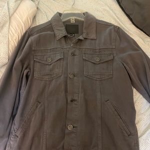 Paige Scout Grey Trucker Jacket M